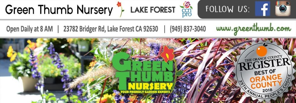 green thumb lake forest website header3
