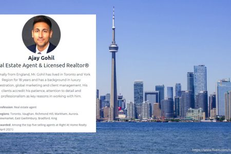 Toronto Real Estate Agent Ajay Gohil Ajay Gohil Real Estate Agent & Licensed Realtor