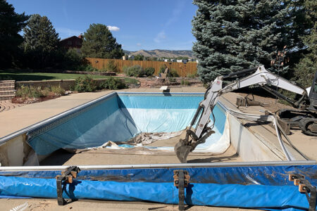 Mack Land Golden Vinyl Liner