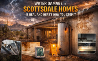 water damage restoration in Scottsdale