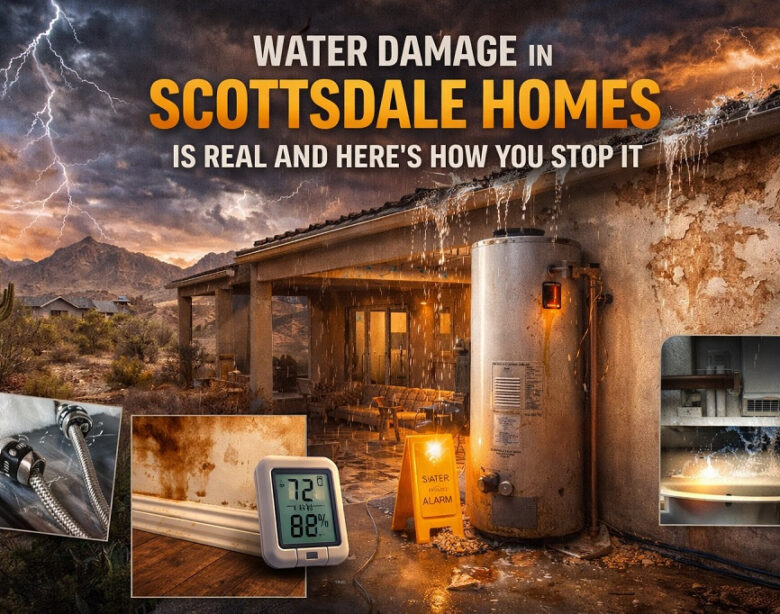 water damage restoration in Scottsdale